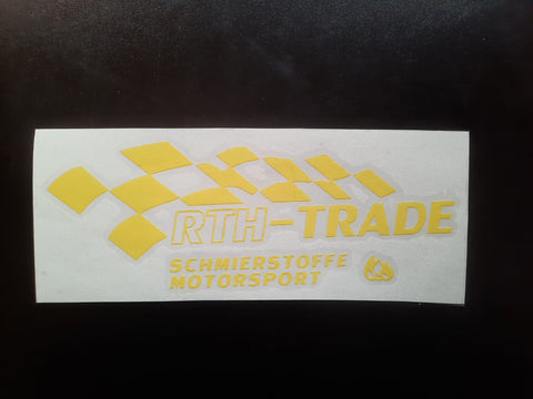 Sticker RTH-Trade Gelb Light Yellow B 20cm x H 7,5cm